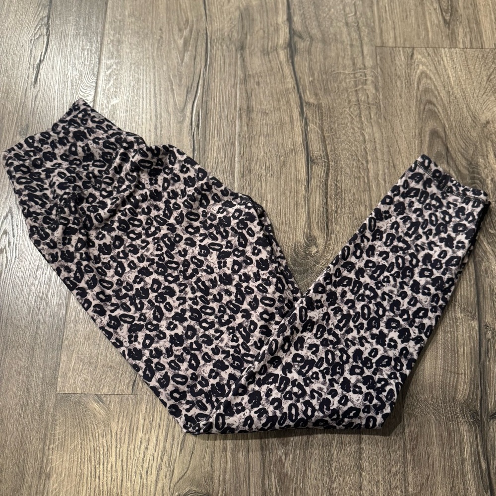RBX Leopard Print Leggings size small women soft